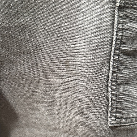 Men's Carhartt Charcoal Cargo Pants - Picture 7 of 8